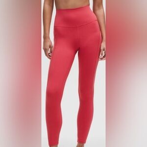 NWOT lululemon athletica High-Rise Align Leggings 25” - 7/8 length - Guava Pink